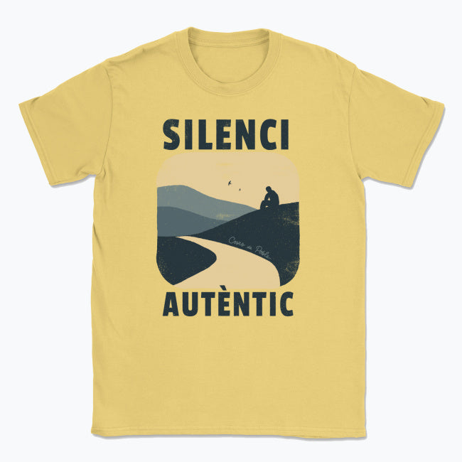 Silenci Autèntic - Samarreta Unisex