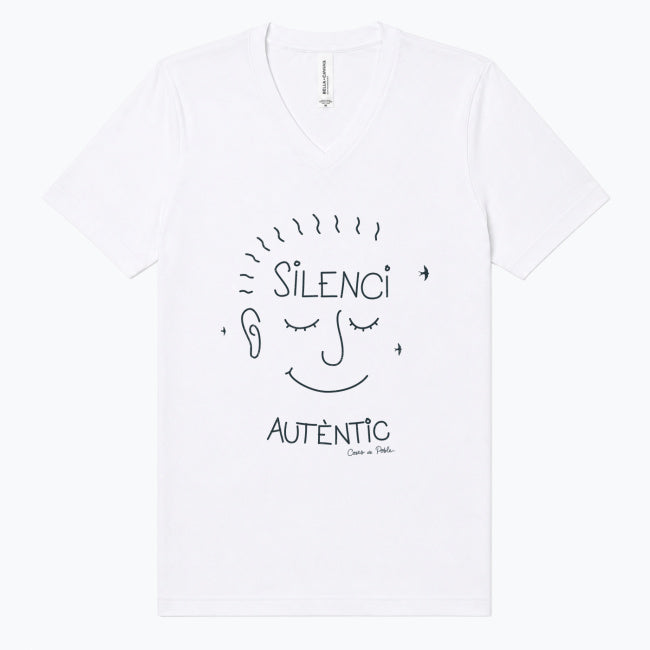 Samarreta Coll de V Dona - Silenci Autèntic - Senzill