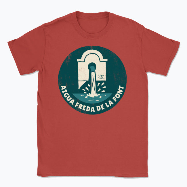 Aigua Freda de la Font - Samarreta Unisex