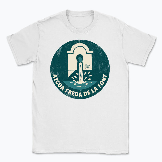 Aigua Freda de la Font - Samarreta Unisex