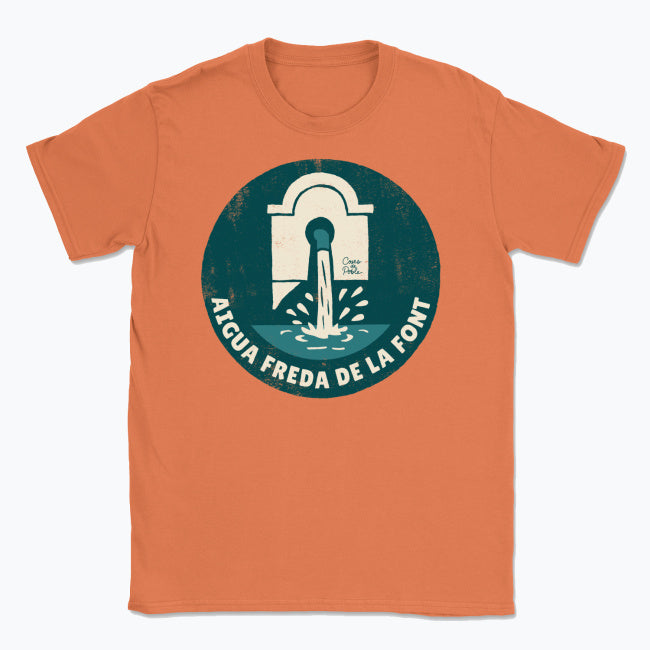 Aigua Freda de la Font - Samarreta Unisex